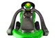 Толокар Lean Cars Mega Car 3 в 1 Зелений (5908275994770) - зображення 9