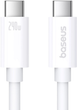 Kabel Baseus Superior 2 USB Type-C - USB Type-C 1.8 m 240 W White (AT6932172657468) - obraz 1