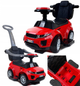 Jeździk Lean Cars Sport Car Toddlers 614W z phaczem 4 w 1 Czerwony (5902808155287) - obraz 8