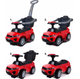 Jeździk Lean Cars Sport Car Toddlers 614W z phaczem 4 w 1 Czerwony (5902808155287) - obraz 14