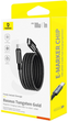 Kabel Baseus Tungsten Gold Magnetic USB Type-C - USB Type-C 1 v 100 W Black (AT6932172662363) - obraz 4