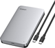 Kieszeń zewnętrzna Ugreen CM300 70499 USB 3.2 Gen 2 SATA III 2.5" Grey (6957303874996) - obraz 1