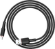 Kabel Acefast C2-02 USB Type-A do Lightning 1.2 m silicone zinc connectors Black (6974316280682) - obraz 3