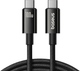 Кабель Baseus Tungsten Gold USB Type-C - USB Type-C 1.5 м 100 Вт Black (AT6932172657673) - зображення 1