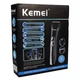 Машинка для стрижки Kemei KM-1506 3-в-1 | Набор для стрижки волос, усов, бороды и ушей Тример - изображение 8