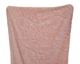 Простынь махровая жаккардовая Parisa Home Premium 150х200 плотность 470 г/м2 персиковая - изображение 3