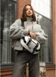 Большая женская поясная сумка бананка из экокожи SAMBAG Белая (866038721) - изображение 5