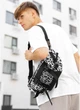 Большая тканевая мужская поясная сумка бананка SAMBAG принт Graphity (880038721) - изображение 1