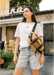 Велика жіноча поясна сумка бананка з екошкіри SAMBAG Бежева (869038721) - зображення 2