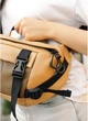 Велика жіноча поясна сумка бананка з екошкіри SAMBAG Бежева (869038721) - зображення 3