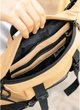 Велика жіноча поясна сумка бананка з екошкіри SAMBAG Бежева (869038721) - зображення 7