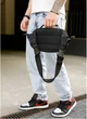 Мужская тканевая сумка через плечо SAMBAG Черная с желтым (10980301517) - изображение 6
