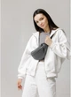 Женская сумка бананка на пояс из экокожи SAMBAG Графит (781024815) - изображение 1