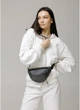 Женская сумка бананка на пояс из экокожи SAMBAG Графит (781024815) - изображение 6