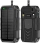 УМБ повербанк AURA NRG-40SE ARM SOLAR 40000 mAh Wireless Dynamo Charging Black (PBANRG40SEB) - изображение 1