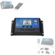 Контроллер заряда солнечной батареи KW1230, 30А, ШИМ, 12/24В, с LCD и USB - изображение 1