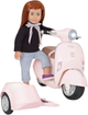 Zestaw akcesoriów do lalek Our Generation Ride Along Scooter Skuter + kask + okulary ochronne (062243334656) - obraz 2