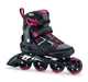 Роликові ковзани для дорослих Rollerblade MACROBLADE 80 W 36.5 (6US) 230мм Black/pink (07847200 7Y9) - изображение 1