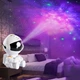 Нічник проектор Астронавт зоряного неба галактики Космонавт зіркою Sky Star Astronaut Lamp з пультом світильник - зображення 4