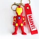 Брелок Железный человек резиновый объемный Iron Man Марвел на рюкзак, на ключи подвеска - изображение 1