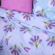 Простынь MirSon Ranforce Elite 17-0130 Lavender sea 220х240 см (2200004658858) - изображение 4