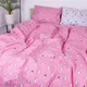 Простынь MirSon Ranforce Elite 17-0528 Bunnies pink 220х240 см (2200004656861) - изображение 5