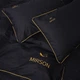 Простынь MirSon Corner&nbsp;16-9000 Black&nbsp;Stone 220х240 см Ranforce Elite (2200008460877) - изображение 1