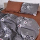 Простынь MirSon Бязь 17-0277-1 Rosebay Коричневая King Size 220x240 см 100% Хлопок (2200008616717) - изображение 3