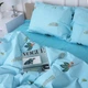 Простынь MirSon Бязь 17-4736 Green leaves 220x240 см (2200008926144) - изображение 3