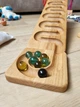 Розвиваюча дерев'яна іграшка доріжка Threewood Монтессорі Marble Track Mountains для дітей від 3 років, розмір 40х10см - зображення 6