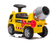 Samochód elektryczny dla dzieci Lean Cars Super Strong Power Betoniarka Żółty (5904204752060) - obraz 3