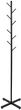 Напольная вешалка Fabrika TREE 43 x 43 х 168 см Черная (FK0239Black) - изображение 1