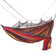 Туристический подвесной гамак с москитной сеткой Hammock 240x150 см разноцветный Гамак для отдыха с защитой от насекомых - изображение 1