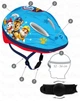 Дитячий велосипедний шолом захисний для хлопчика Paw Patrol Щенячий патруль, синій - изображение 2