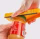 Ручная открывалка для бутылок Bottle Opener кухонная открывашка для крышек банок / энергетиков / кронепробок, 21.5х8.5 см, желтая (106918646) - изображение 8