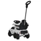 Каталка-толокар BAMBI RACER M 5900EL-1 з батьківською ручкою, м'яке сидіння екошкіра, колеса EVA, музика, світло, Білий - зображення 4