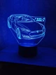 3d-светильник Тесла Tesla S, 3д-ночник, несколько подсветок (на пульте), подарок автолюбителю - изображение 9