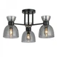 Люстра классическая Ardero BL1230-1 Marseille на 3 плафона E14 черная (1230-1) - изображение 2