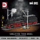 Конструктор DK 80016 Паровоз German BR01 Steam Locomotive 1177 деталей - изображение 3