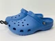 Дитячі крокси-сабо для хлопчика Crocs Classic Clog Kids Bright Cobalt (33/34, світло синій) - изображение 9