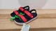 Дитячі сандалі для хлопчика Crocs Toddler Crocband Cruiser Sandal Navy Varsity Red (31/32, синій) - зображення 9