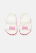 Крокс сандалі білі дитячі crocs crocband cruiser pet sandal white pink tweed (34/35, білий) - зображення 8