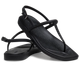 Жіночі сандалі Crocs Miami Thong Flip Black (37-38, чорний) - зображення 1