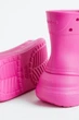 Жіночі гумові чоботи Crocs Crush Rain Boot Juice (36, яскраво-розовий) - зображення 3