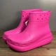 Жіночі гумові чоботи Crocs Crush Rain Boot Juice (36, яскраво-розовий) - зображення 10