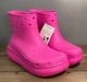 Жіночі гумові чоботи Crocs Crush Rain Boot Juice (36, яскраво-розовий) - зображення 13