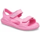 Дитячі сандалії для дівчинки Crocs Swiftwater Expedition Sandal Pink Lemonade (30/31, яскраво рожевий) - изображение 3