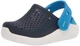 Дитячі крокси-сабо для хлопчика Crocs Literide Clog Kids Navy/White (28/29, синій) - изображение 4
