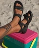 Чоловічі сандалії Crocs Swiftwater River Sandals Black/Black (40-41, чорний) - зображення 3