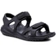Чоловічі сандалії Crocs Swiftwater River Sandals Black/Black (40-41, чорний) - зображення 11